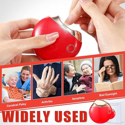 Portable Electric Nail Clipper Trim, Smooth & Groom Your Nails Effortlessly!