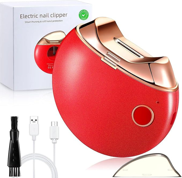 Portable Electric Nail Clipper Trim, Smooth & Groom Your Nails Effortlessly!
