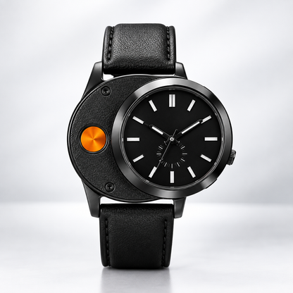 New Military USB Lighter Watch Men's