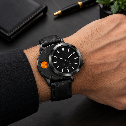 New Military USB Lighter Watch Men's
