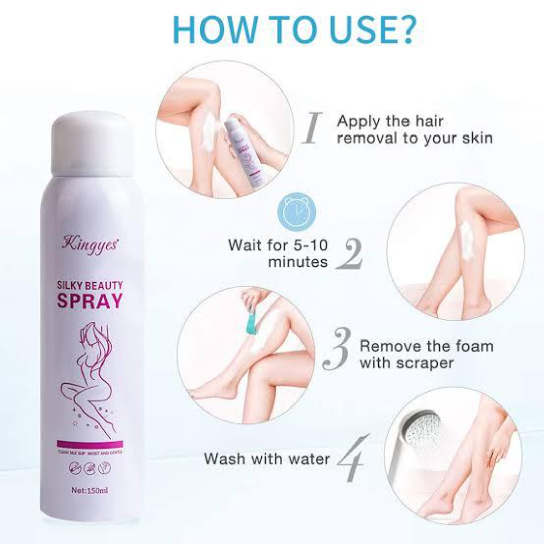 Gentle Hair Removal Mousse Spray